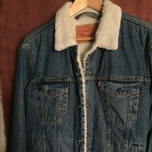 Men Jean jacket made by Levi